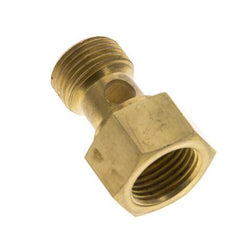 8x6mm & G1/4'' PVDF Straight Compression Fitting with Female Threads 10 bar