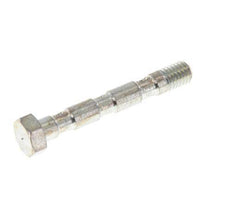 3-way zinc plated Steel Banjo Bolt with M5 Male Threads L36mm