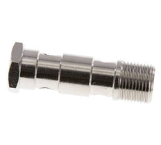 2-way nickel-plated Brass Banjo Bolt with G3/8'' Male Threads L53.5mm