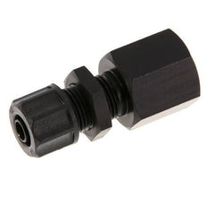 8x6 & G3/8'' Aluminum Straight Push-on Fitting with Female Threads Bulkhead