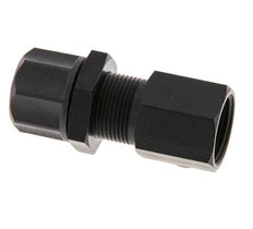 11.6x9 & G3/8'' Aluminum Straight Push-on Fitting with Female Threads Bulkhead