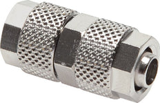 4.3x3 Nickel plated Brass Straight Push-on Fitting [2 Pieces]