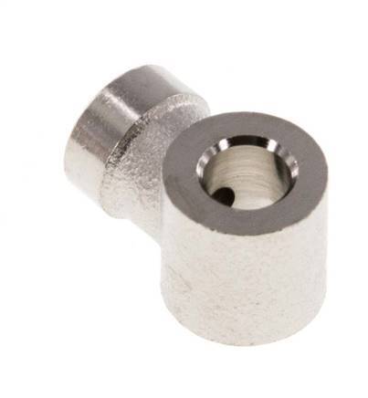 M5 Nickel plated Brass Banjo Fitting with Female Threads [2 Pieces]