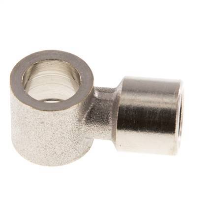 G1/8'' Nickel plated Brass Banjo Fitting with Female Threads [5 Pieces]