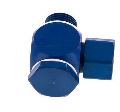 17.6x13 & G1/2'' Aluminum Banjo Push-on Fitting with Male Threads with O-ring Rotatable [5 Pieces]