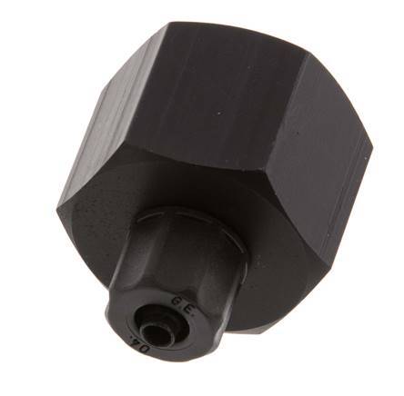 6x4 & G1/2'' Aluminum Straight Push-on Fitting with Female Threads