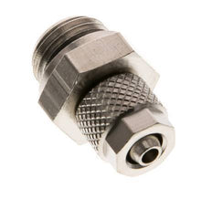 6x4 & G1/4'' Nickel plated Brass Straight Push-on Fitting with Male Threads NBR [5 Pieces]