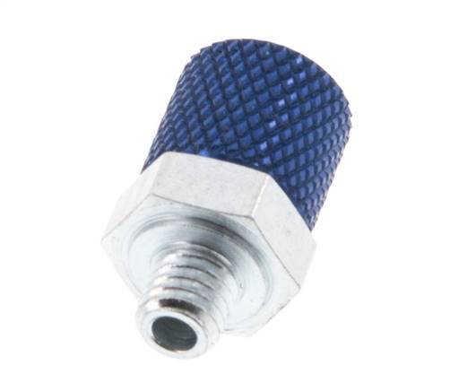 6x4 & M5 Aluminum Straight Push-on Fitting with Male Threads [5 Pieces]