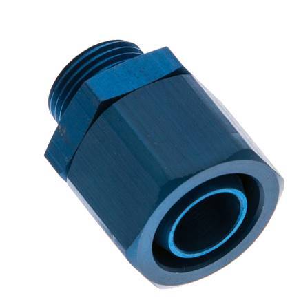 17.6x13 & G3/8'' Aluminum Straight Push-on Fitting with Male Threads