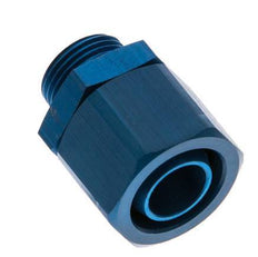 17.6x13 & G3/8'' Aluminum Straight Push-on Fitting with Male Threads