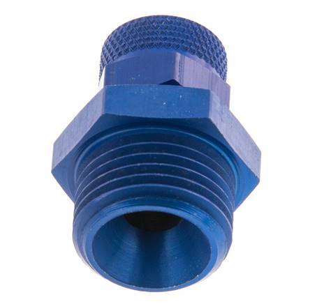 11.6x9 & G1/2'' Aluminum Straight Push-on Fitting with Male Threads