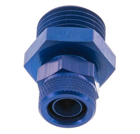11.6x9 & G1/2'' Aluminum Straight Push-on Fitting with Male Threads