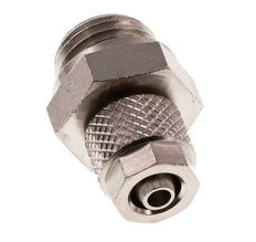 6x4 & G1/4'' Nickel plated Brass Straight Push-on Fitting with Male Threads FKM [5 Pieces]