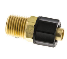 10x8 & 1/4''NPT Brass Straight Push-on Fitting with Male Threads