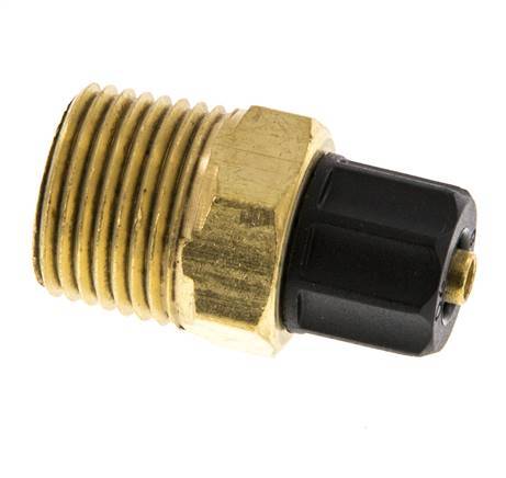 6x4 & 3/8''NPT Brass Straight Push-on Fitting with Male Threads