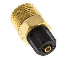 6x4 & 3/8''NPT Brass Straight Push-on Fitting with Male Threads