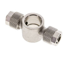 8x6 & G1/4'' Nickel plated Brass Banjo Tee Push-on Fitting [2 Pieces]