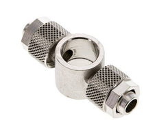 10x8 & G1/4'' Nickel plated Brass Banjo Tee Push-on Fitting [2 Pieces]