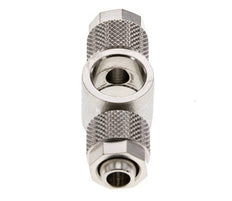 10x8 & G1/4'' Nickel plated Brass Banjo Tee Push-on Fitting [2 Pieces]