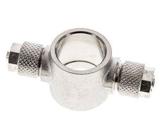 6x4 & G3/8'' Nickel plated Brass Banjo Tee Push-on Fitting