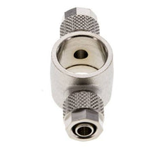 8x6 & G3/8'' Nickel plated Brass Banjo Tee Push-on Fitting