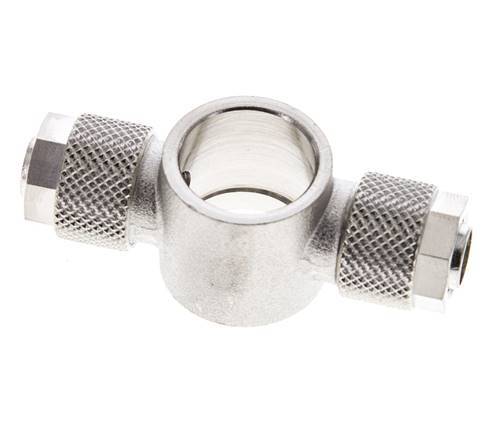 10x8 & G3/8'' Nickel plated Brass Banjo Tee Push-on Fitting