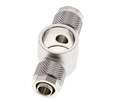 10x8 & G3/8'' Nickel plated Brass Banjo Tee Push-on Fitting