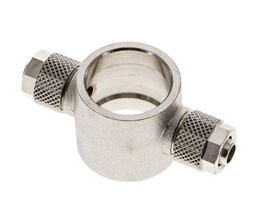 8x6 & G1/2'' Nickel plated Brass Banjo Tee Push-on Fitting