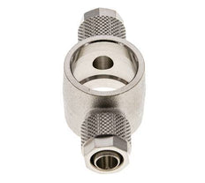 10x8 & G1/2'' Nickel plated Brass Banjo Tee Push-on Fitting