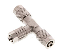 5x3 Nickel plated Brass Tee Push-on Fitting [2 Pieces]