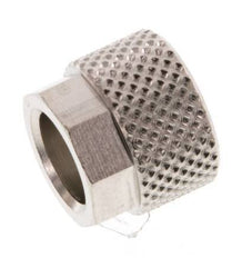 8x6mm (M12x1) Nickel-plated Brass Union Nut [20 Pieces]