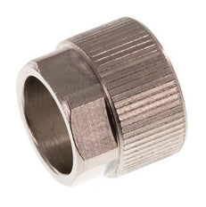 11.6x9mm (M16x1) Nickel-plated Brass Union Nut [5 Pieces]