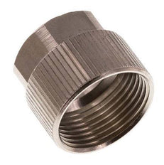 11.6x9mm (M16x1) Nickel-plated Brass Union Nut [5 Pieces]