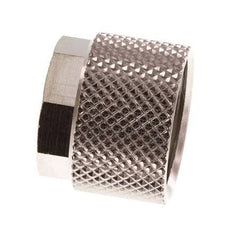 12x10mm (M16x1) Nickel-plated Brass Union Nut [10 Pieces]