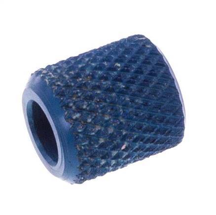 4.3x3mm (M6x0.75) Aluminium Union Nut [10 Pieces]