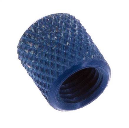 4.3x3mm (M6x0.75) Aluminium Union Nut [10 Pieces]