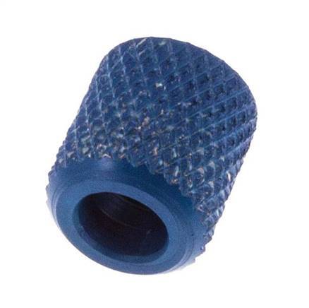 4.3x3mm (M6x0.75) Aluminium Union Nut [10 Pieces]