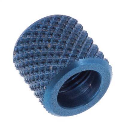 6x4mm (M8x1) Aluminium Union Nut [10 Pieces]