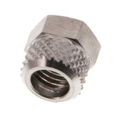 6x4mm (M8x1) Stainless Steel Union Nut [2 Pieces]