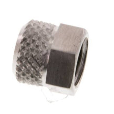 6x4mm (M8x1) Stainless Steel Union Nut [2 Pieces]