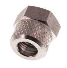 6x4mm (M10x1) Stainless Steel Union Nut [2 Pieces]