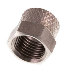 6x4mm (M10x1) Stainless Steel Union Nut [2 Pieces]
