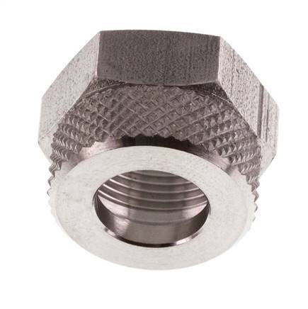 10x8mm (M16x1) Stainless Steel Union Nut