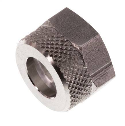 10x8mm (M16x1) Stainless Steel Union Nut