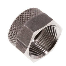 10x8mm (M16x1) Stainless Steel Union Nut