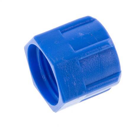 8x6mm (M12x1) PVC Union Nut [50 Pieces]