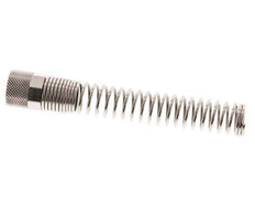 12x10mm (M16x1) Nickel-plated Brass Union Nut Bend Protection [2 Pieces]