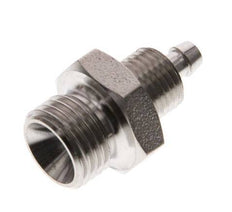 6x4 & G1/4'' Stainless Steel 1.4571 Straight Push-on Fitting with Male Threads