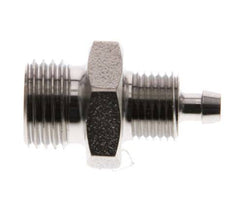 6x4 & G1/4'' Stainless Steel 1.4571 Straight Push-on Fitting with Male Threads