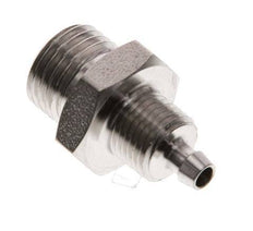 6x4 & G1/4'' Stainless Steel 1.4571 Straight Push-on Fitting with Male Threads